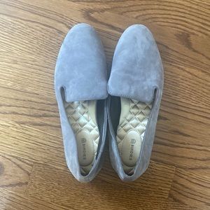 Birdies - grey suede ballet flat